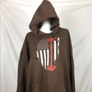 Jerzees Nublend 3XL Brown Pullover